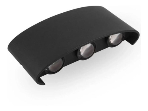 Imagem 1 de 3 de Arandela Led Slim 6 Focos Alto Padrão Externa Interna Muro