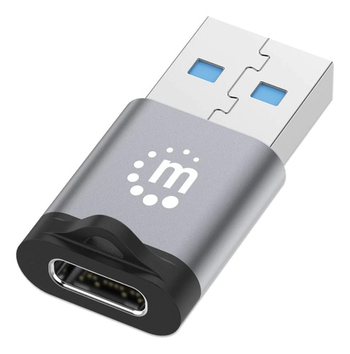 Adaptador Manhattan, Usb-a A Usb-c V3.2 Usb 3.2 Gen 1 356305