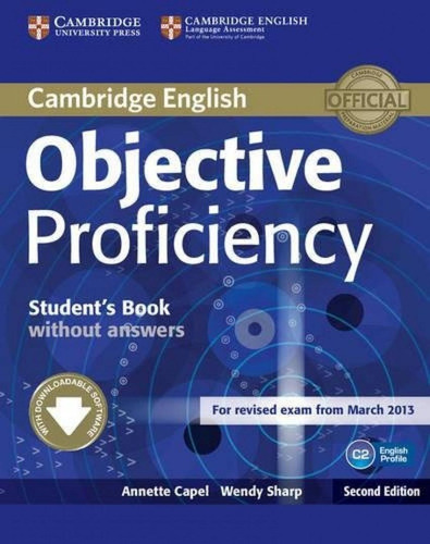 Libro: Objective Proficiency Student's Book Without Answers 
