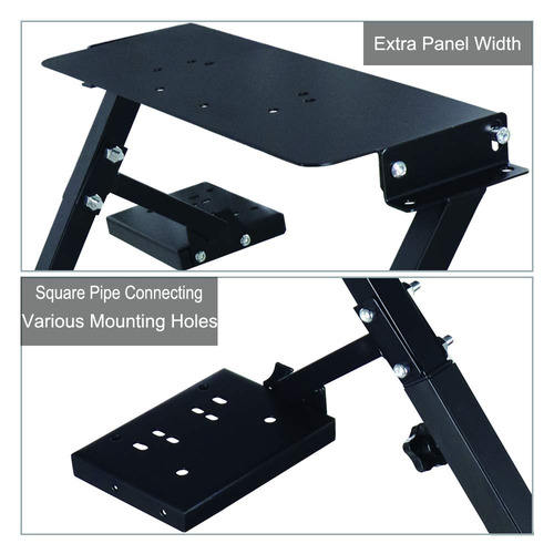 Soporte Para Volante De Carreras, Altura Ajustable Y Plegable, Compatible Con Logitech G25, G27, G29, G920 Gaming Cockpit