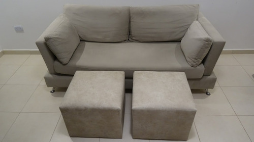 Sillon 3 Plazas Pana + 2 Puf