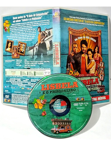 Dvd Lisbela E O Prisioneiro 2003-novo-original