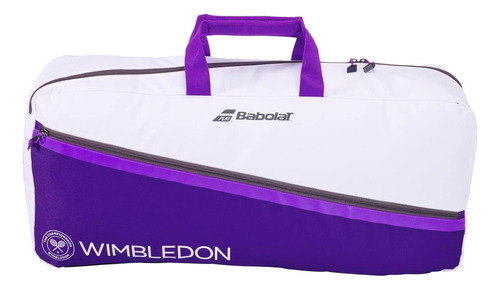 Bolsa Deporte Tamaño Mediano Color Blanco Morado