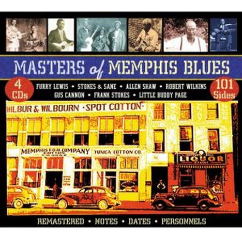 Cd: Masters Of Memphis Blues/varios