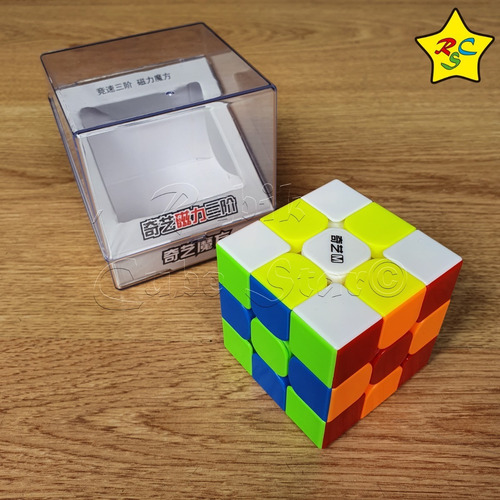 Qiyi 3x3 Ms M Cubo Rubik Magnetico Profesional Stickerless