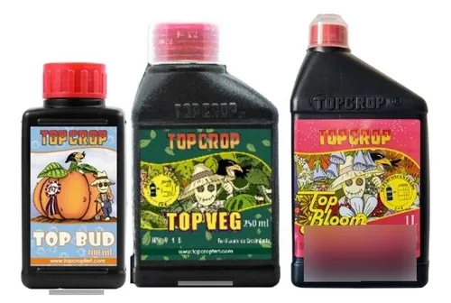 comprar Combo Top Crop Bud 100ml + Top Veg 250ml + Top Bloom 1l