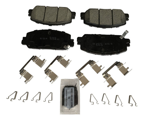 Balata Delantera Ceramic Wagner Para Honda Cr-v Lx 1.5 2018
