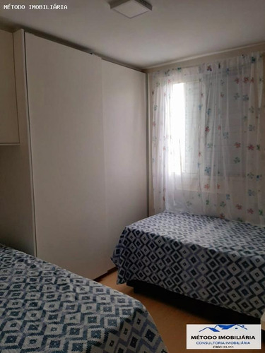 Apartamento Para Venda Em Mauá, Parque São Vicente, 2 Dormitórios, 1 Banheiro, 1 Vaga - 12867_1-1612535