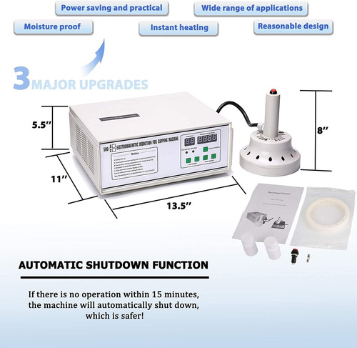 Dpl Sellador Manual De Inducción Para Botellas, Máquina De S