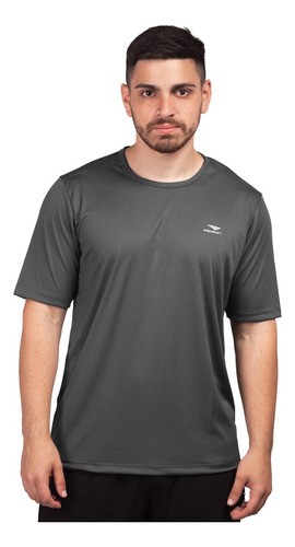 Remera Penalty Basic Sport Gris Hombre