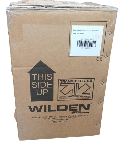 Bomba De Diafragma Wilden P200/pkppp/tnu/tf/ptv