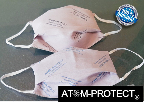 Tapaboca Atom Protect -barbijo Uso Social 100% Original X 6