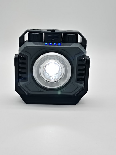 Lámpara Led Cob De Trabajo Recargable Portátil Para Exterior