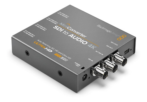 Blackmagic Design Mini Convertidor Sdi A Audio 4 k (convmc.