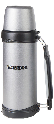 Termo Waterdog Ta 21000 Cc De Acero Inoxidable 1l Silver