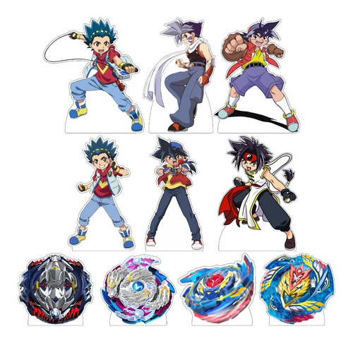 Kit Display Decorativo Festa Beyblade