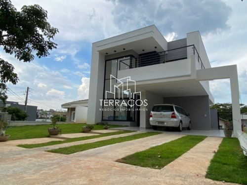 Imagem 2 de 30 de Lindo Sobrado Com 223 M² 4 Dormitórios Suítes/3 Com Closet No Condomínio Ibi Aram I Em Itupeva - Sp - Ca00679 - 70646338