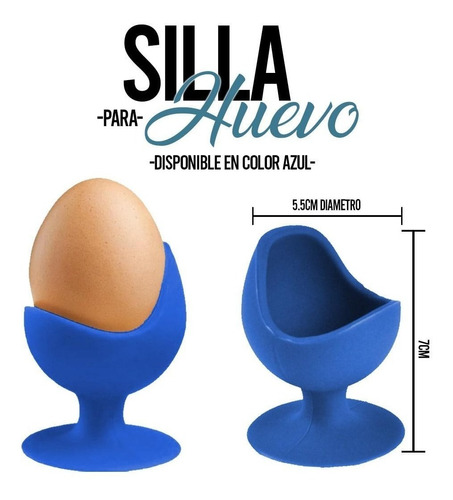 Silla Para Huevo Egg Cup - Unidad a $10900