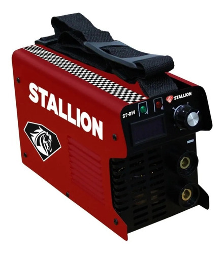 Soldadora Inverter Stallion Str14 Roja 130amp 60hz Voltaje Dual 110v/220v