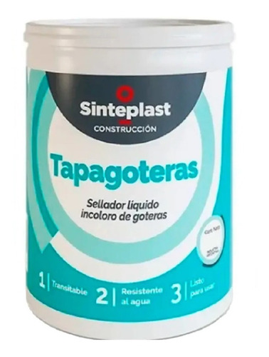 Tapagoteras Impermeabilizante Incoloro Sinteplast 4lt-imagen