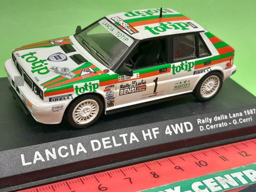 Ixo 1/43 Lancia Delta Hf 4wd Totip Rally 1987 