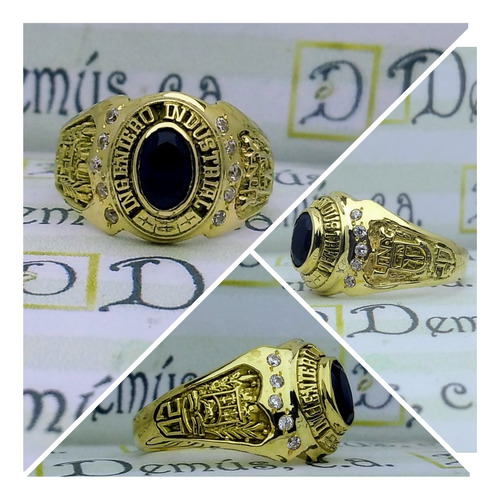 Anillos Grado 6x4 Pata 950 + Baño De Oro *somos Fabricantes*