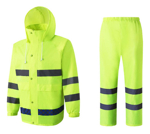 Chaqueta Impermeable Para Hombre De Lluvia Suministros