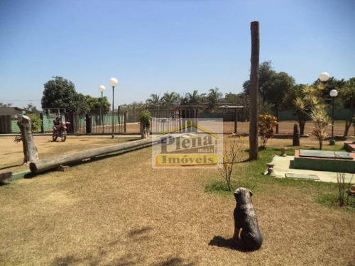 Chácara Residencial À Venda, Chácara Recreio Alvorada, Hortolândia. - Ch0023