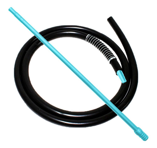 Imagem 3 de 10 de Mangueira Silicone Anti Chamas Piteira Alumínio Completa