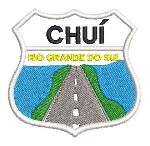 Patch Bordado Termocolante  - Chui - Rio Grande Do Sul