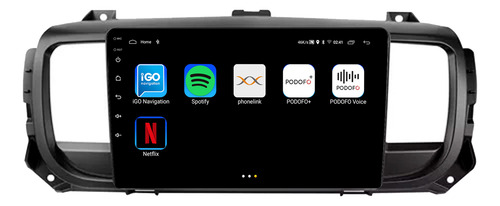 Multimidia Scudo 9p Carplay Android Auto 2gb 32gb