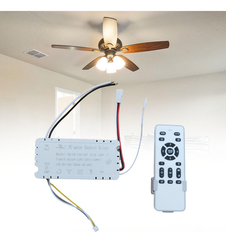Controlador De Ventilador Chave De Teto Receptor De