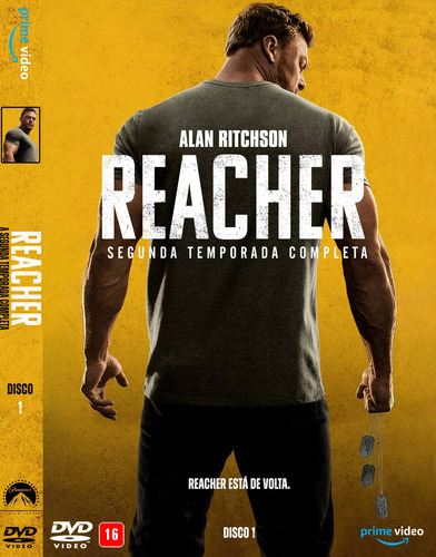 Dvd Série: Reacher (2023) 2a Temporada Completa