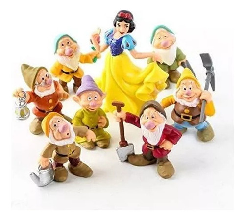 Branca De Neve E Os Sete Anões Jardim Pequena Decoração B