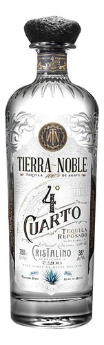 Pack De 6 Tequila Tierra Noble 4 Cuarto Reposado Cristalino