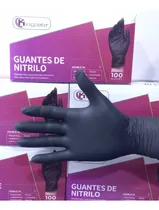Comprar Guante De Nitrilo Negro 100 Und Mayor Y Detal 