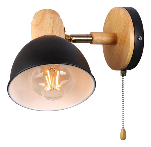 Aplique De Pared Con Interruptor De Cable De Tracción, Luz