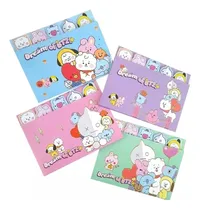 Comprar Set De 4 Post-it Notas Adhesivas Bt21 Bts Kawaii K-pop