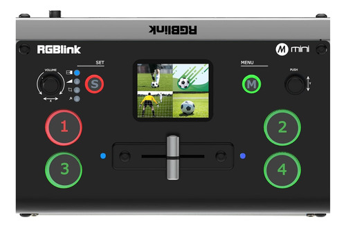 Mezclador De Videos Rgblink Mini Video Mixer Switcher