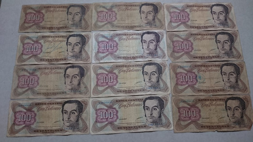 Billetes De 100 Bolívares