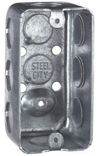 Steel City 58361-1 / 2 Práctico / Utilidad De La Caja De Con