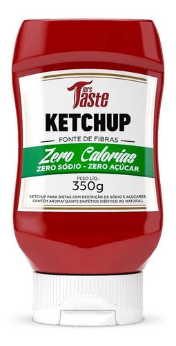 Mrs Taste Ketchup Zero Calorias X 350 Gr