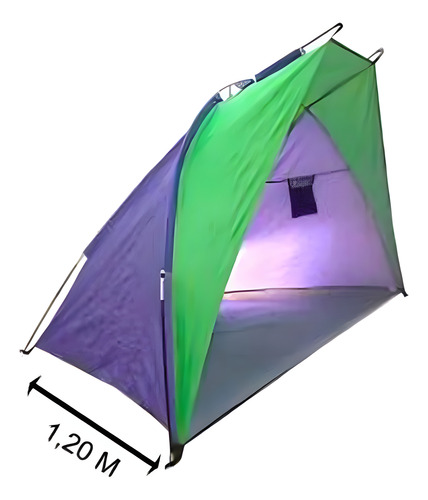 Carpa Medio Iglú Aluminizada Con Funda Para Playa Y Pesca