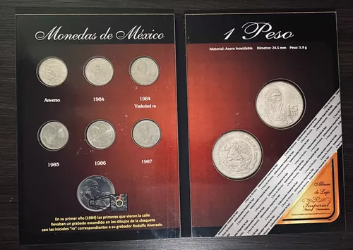 Álbum Coleccionador De Monedas Infantil $10 Pesos México