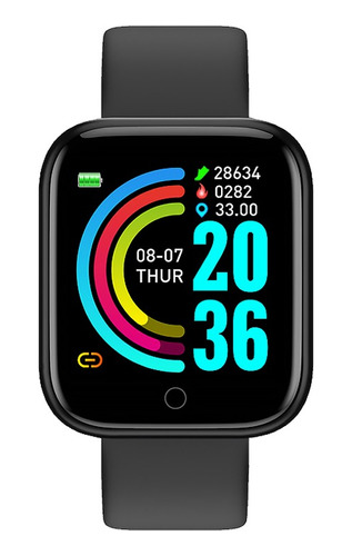 Relógio Smartwatch D20 Y68 Inteligente Android Ios Bluetooth