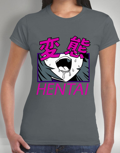 Playera Para Mujer Hentai Anime Algodón Premium #0001632