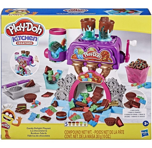 Set De Masas Hasbro Play-doh Fábrica De Chocolate 3