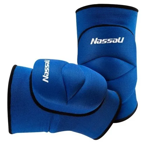 Rehband Rodilleras para voleibol, balonmano y deportes de interior,  rodilleras de neopreno cómodas y ajustadas, para mujeres y hombres,  Color:Azul - 1 Par, Talla:XS : : Deportes y aire libre