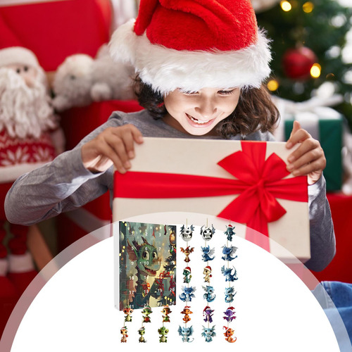 Calendário Do Advento De Natal Calendário De Contagem Regres