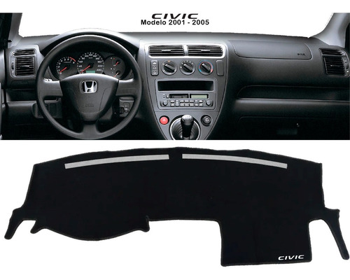 Cubretablero Bordado Honda Civic Ex Modelo 2003